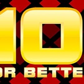 10s or Better online game logo by 1x2gaming on betbuffooncasino.eu