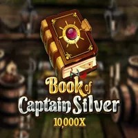 Book of Captain Silver slot logo by All41 Studios at BetBuffoon CasinoBook of Captain Silver