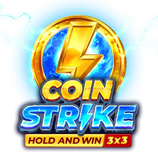 Coin Strike: Hold and Win online game logo by Playson on betbuffooncasino.eu