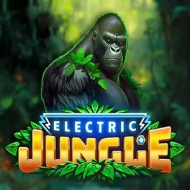 Electric Jungle logo by Atomic Slot Lab at BetBuffoon CasinoElectric Jungle