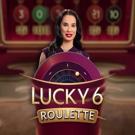 Lucky 6 Roulette logo by Pragmatic Play BetBuffoon Casino