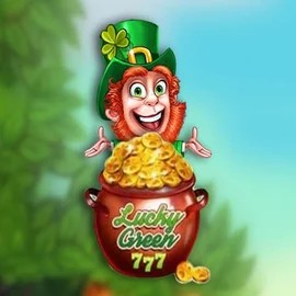 Lucky Green slot logo by betiXon at BetBuffoon CasinoLucky Green