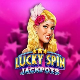 Lucky Spin Jackpots game by Novomatic – logo hosted on BetBuffoon Casino