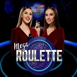 Mega Roulette slot icon by Pragmatic Play, available at BetBuffoon Casino