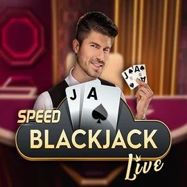 Speed Blackjack slot logo by Pragmatic Play at BetBuffoon Casino