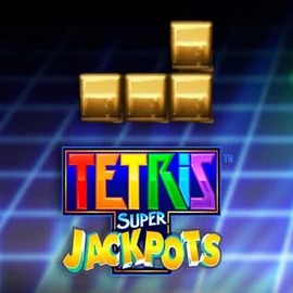 Tetris Super Jackpots slot logo by WMS at BetBuffoon Casino