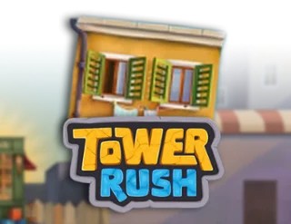 Logo of Tower Rush from Galaxsys at BetBuffoon Casino